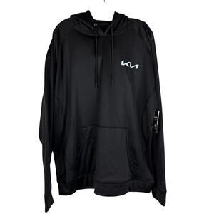 KIA Black Hoodie Size 2X Unisex Adult NWT